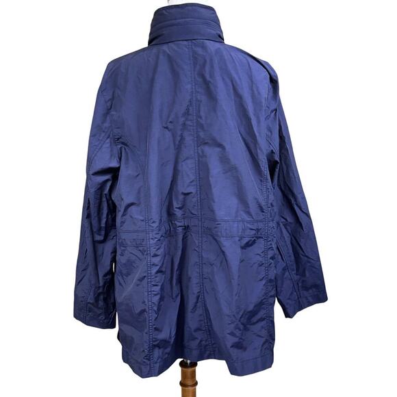 Eileen Fisher Woman zip front Jacket, lightweight, urban, utility, travel - Picture 2 of 7